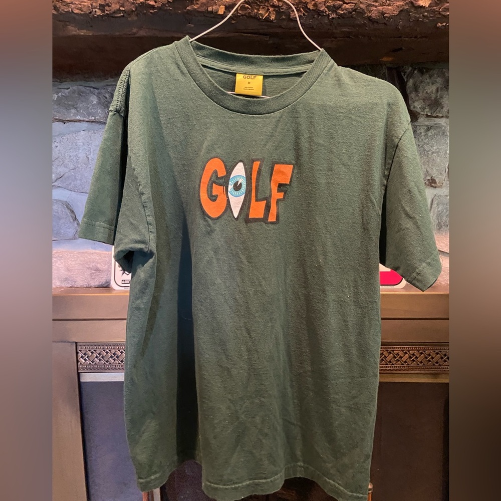 GOLFWANG medium short sleeved green tshirt